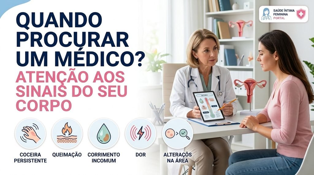  Quando procurar um médico para sintomas de saúde íntima feminina