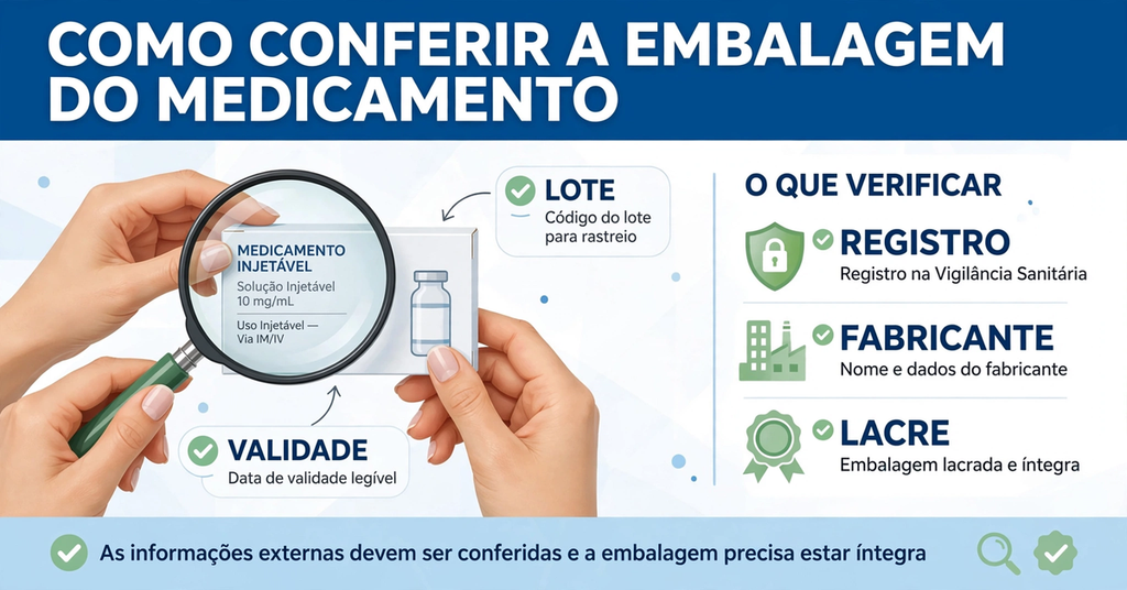 Como identificar uma caneta emagrecedora falsa verificando lote, validade e embalagem
