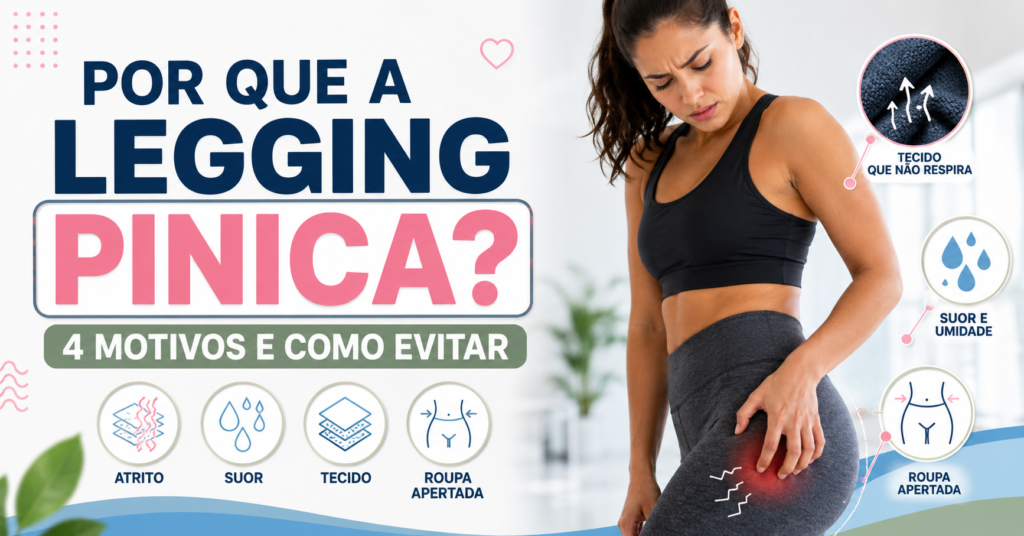 Por que a legging pinica e causa coceira na pele
